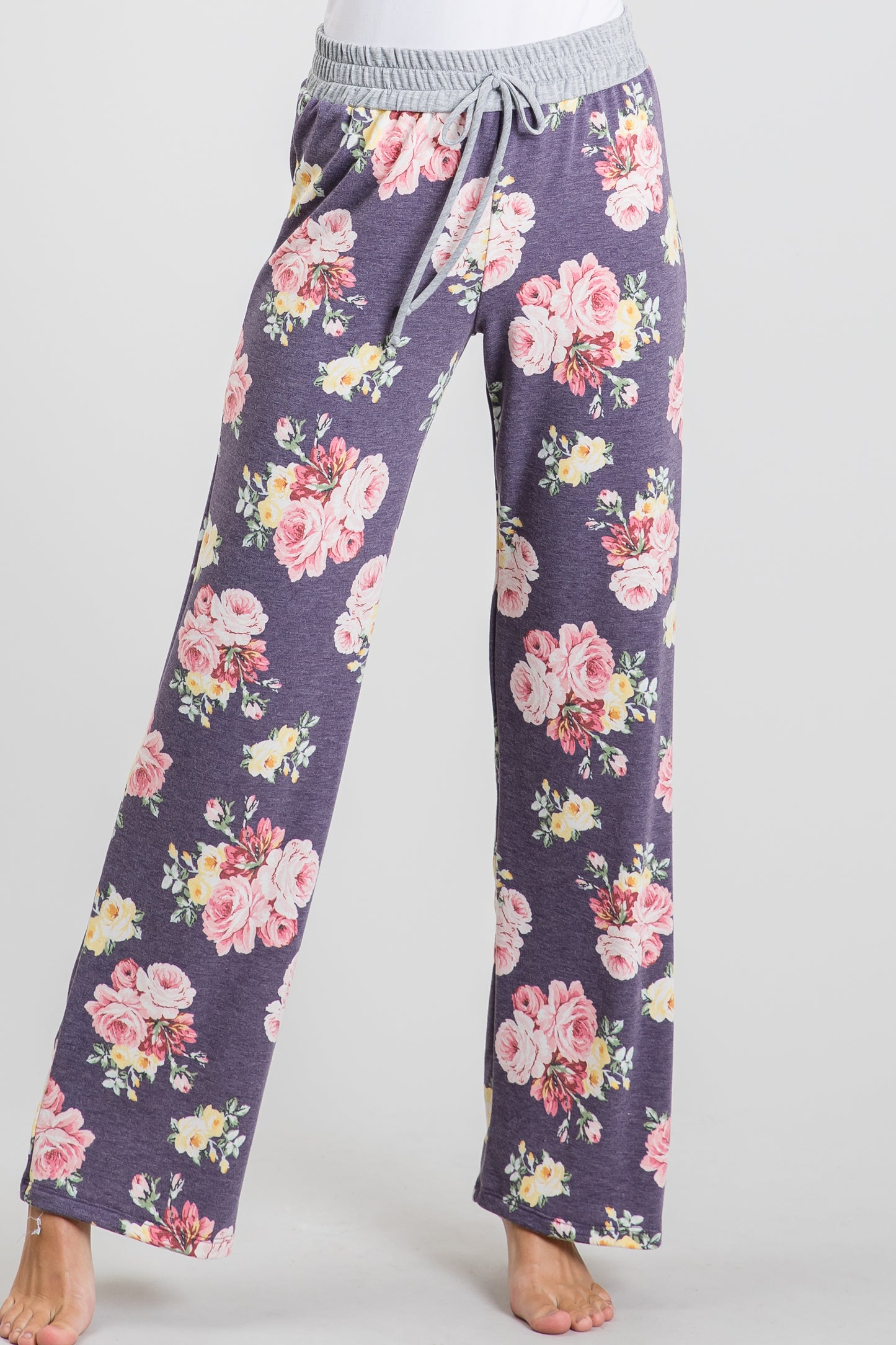 Floral Print Loungewear Pants